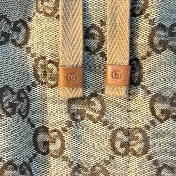 Gucci Beige GG Patterned Men's Shorts - Picture 4 of 11